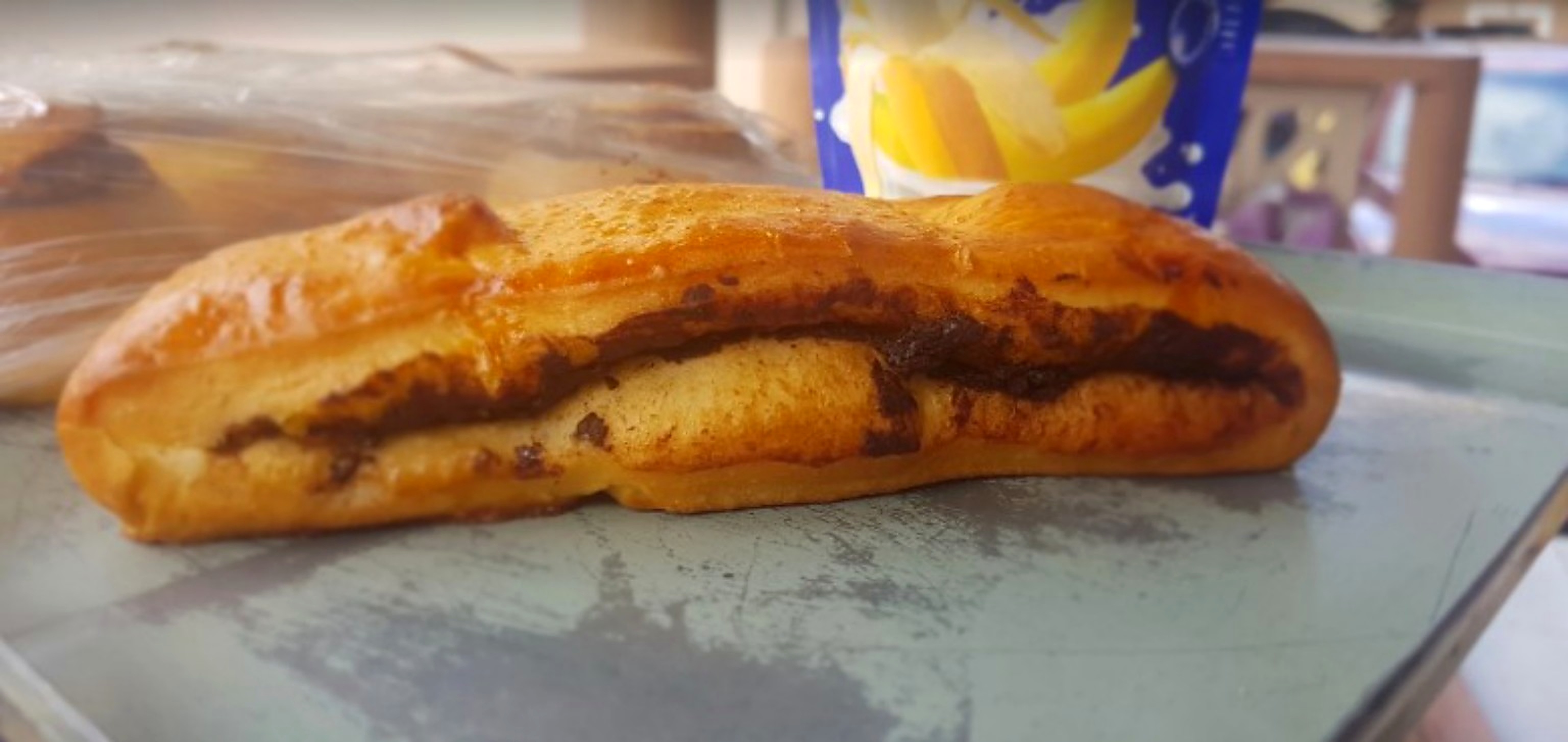 Chocolate swirl bakery loaf